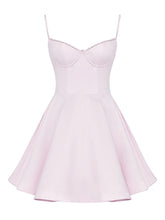 Load image into Gallery viewer, Ballerina Pink Tulle Mini Dress