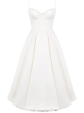 Lataa kuva Galleria-katseluun, White Tulle Midi Dress