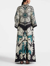 Load image into Gallery viewer, Magnifico Printed Maxi Dress - Black