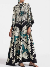 Load image into Gallery viewer, Magnifico Printed Maxi Dress - Black