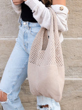 Load image into Gallery viewer, Soft Knit Hobo Bag