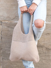 Load image into Gallery viewer, Soft Knit Hobo Bag