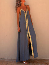 Load image into Gallery viewer, Halter Neck Casual Resort Maxi Dress