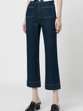 Load image into Gallery viewer, Petite Flare High-Waist Jeans