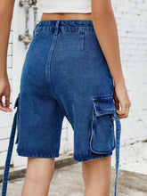 Load image into Gallery viewer, Trendy Summer Washed Cargo Shorts
