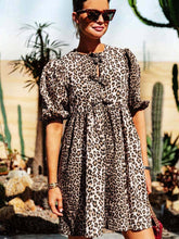 Load image into Gallery viewer, FREYA DRESS LEOPARD