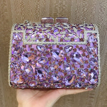 Load image into Gallery viewer, Tiffany Crystals Clutch Bag