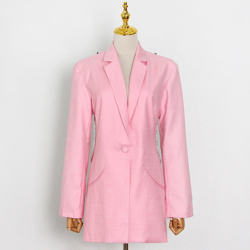 aikergood Amelia Rose Vif Blazer Mini Dress