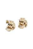 aikergood Avril Knotted Earrings - Gold