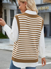 Load image into Gallery viewer, V-Neck Split Casual Sweater Vest