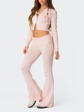 Laden Sie das Bild in den Galerie-Viewer, Casual Knit Low Waist Suit