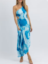 Load image into Gallery viewer, Surf Blue Midi Dress
