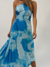 Load image into Gallery viewer, Surf Blue Midi Dress