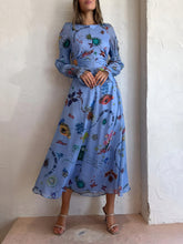 Load image into Gallery viewer, Graffiti Lantern Cutout Cropped Dress Midii Dress