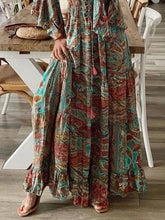 Carregar imagem no visualizador da galeria, Down The West Coast Bohemia Print Maxi Dress