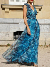 Load image into Gallery viewer, Swing Print Maxi Sleeveless Dress