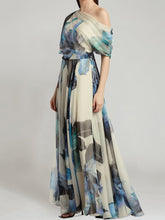 Load image into Gallery viewer, Lolita Swing Skirt Print Maxi Dress