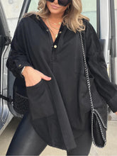 Načíst obrázek do prohlížeče Galerie, Tong Fashion Loose Casual Splicing Sweatshirt