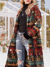 Load image into Gallery viewer, British Lapel Long Trench Coat