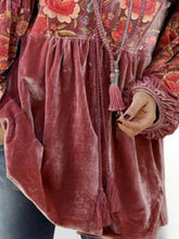 Load image into Gallery viewer, Casual Velvet Elegant Top