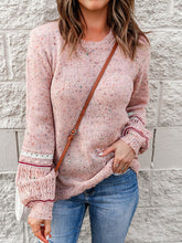 Load image into Gallery viewer, Trendy Color Dot Blend Knit Sweater