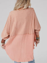Load image into Gallery viewer, Relaxed Patchwork Oversized Shirt