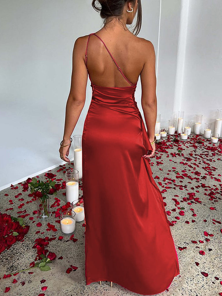 Sleeveless Open Back Slim Maxi Dress