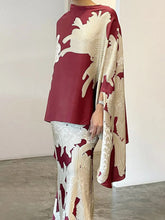 Carica l&#39;immagine nel visualizzatore di Gallery, Fashionable Large Floral Loose Suit