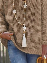 Load image into Gallery viewer, V-neck long-sleeved sweater