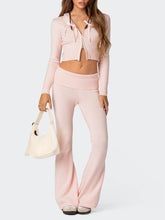 Load image into Gallery viewer, Casual Knit Low Waist Suit