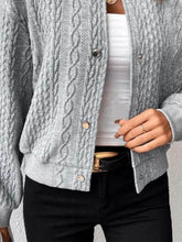 Carica l&#39;immagine nel visualizzatore di Gallery, Loose Jacquard Top Baseball Jacket