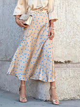 Carica l&#39;immagine nel visualizzatore di Gallery, Polka Dot Print Long Skirt