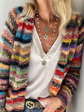 Indlæs billede til gallerivisning Knitted Cardigan Thin Coat Loose Coat