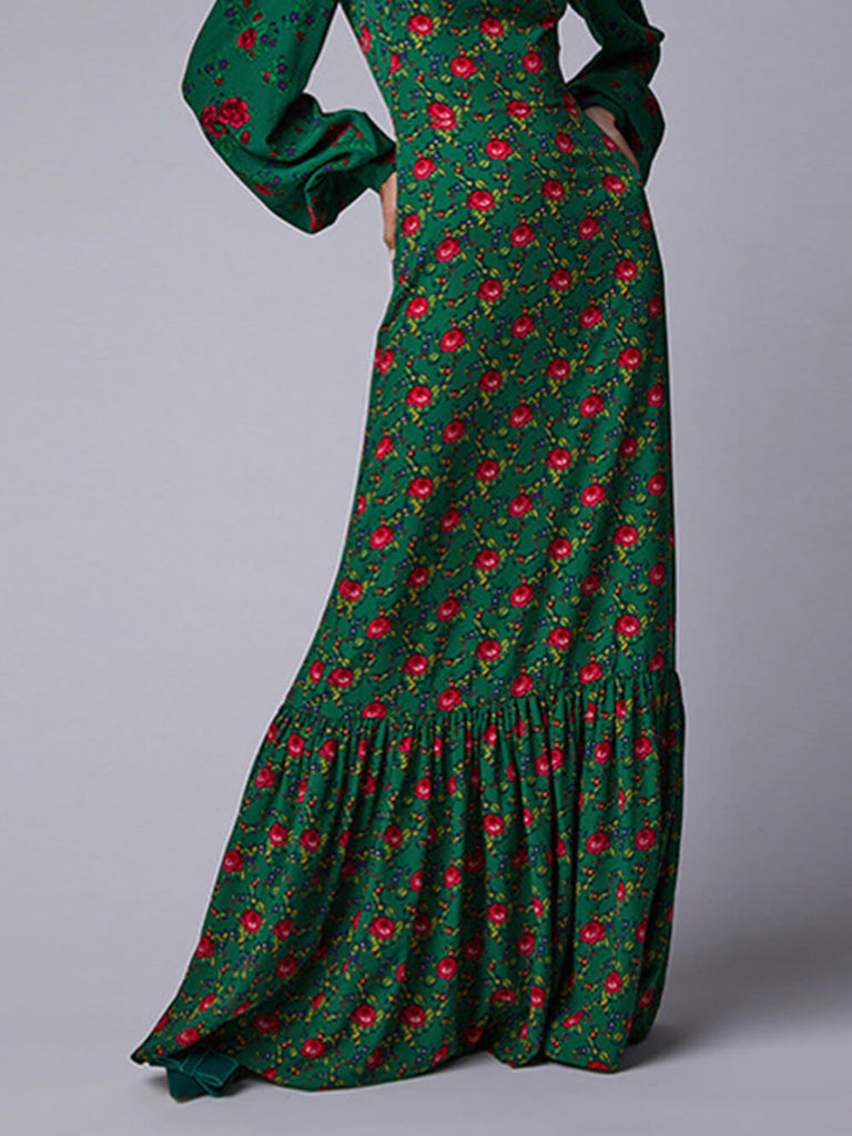 Robe longue bohème élégante