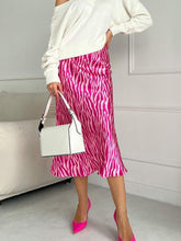 Carica l&#39;immagine nel visualizzatore di Gallery, French print fashionable fishtail skirt