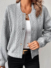 Görseli Galeri görüntüleyiciye yükleyin, Loose Jacquard Top Baseball Jacket