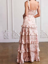 Load image into Gallery viewer, Elegant Pleated Strappy Maxi Dress