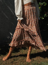 Indlæs billede til gallerivisning Pastoral Bohemian Floral Skirt