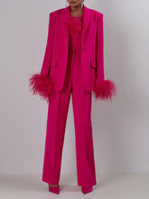 Carica l&#39;immagine nel visualizzatore di Gallery, Elegant fashion fur suit