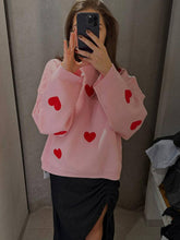 Load image into Gallery viewer, Heart Knit Sweatshirt