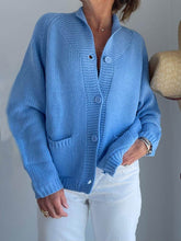 Load image into Gallery viewer, Retro Beach Heart Cardigan Sweater