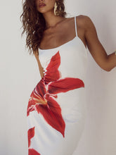 Load image into Gallery viewer, Unforgettable Abstract Floral Print Maxi Dress