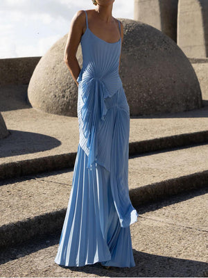 Torrent Sunray Pleat Maxi Dress