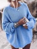 Classic Oversized Knit Batwing And Ruffled Mini Skirt