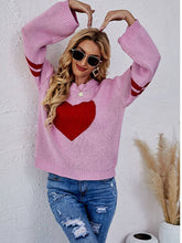 Load image into Gallery viewer, Loose Love Patchwork Sweater