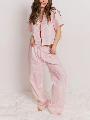 Pink Loose Pajama Set