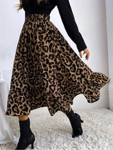 Indlæs billede til gallerivisning Sexy Leopard Print High Waist Skirt