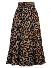 Indlæs billede til gallerivisning Sexy Leopard Print High Waist Skirt