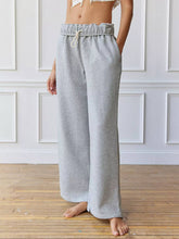 Load image into Gallery viewer, Casual And Lazy Style Home Wide Leg Pants