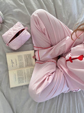 Carregar imagem no visualizador da galeria, Girl Love Pajama In Pink Stripes